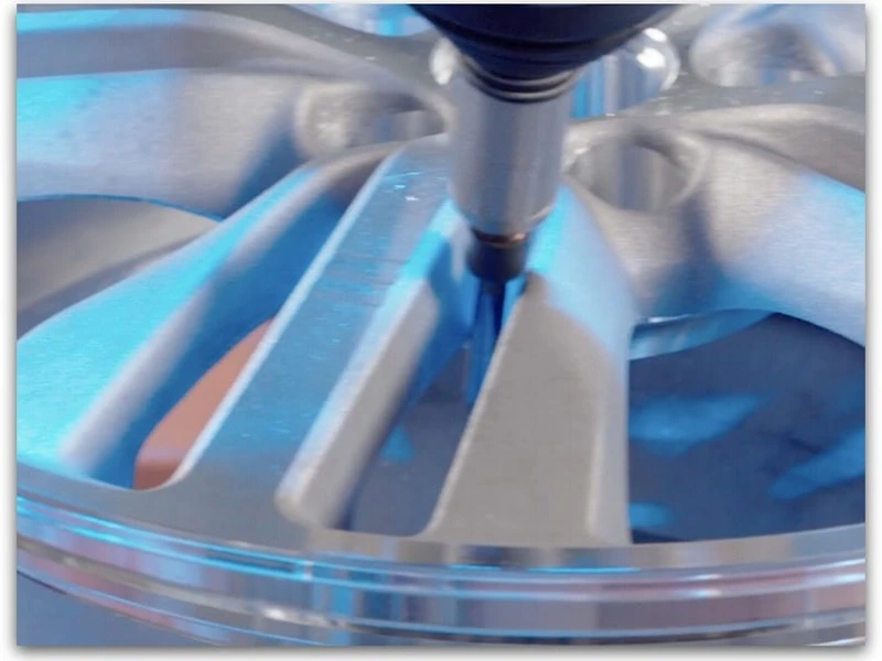 Aerospace Wheel Hub Grinding and Deburring