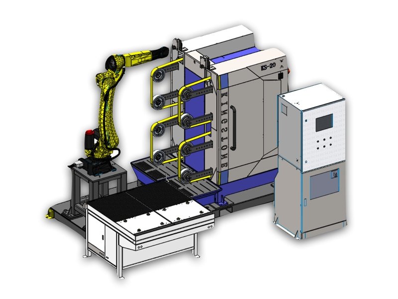 robotic grinding unit solution demo 1