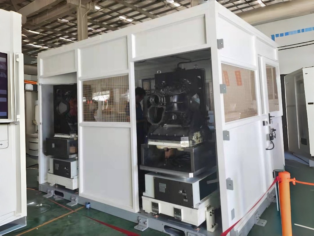 Robotic deburring process on an approved housing area