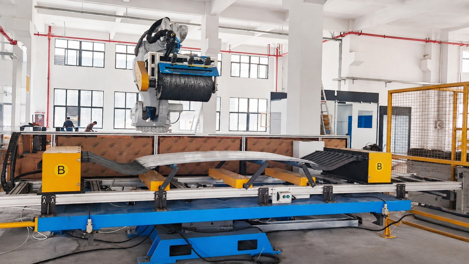 Robotic polishing system for metal parts