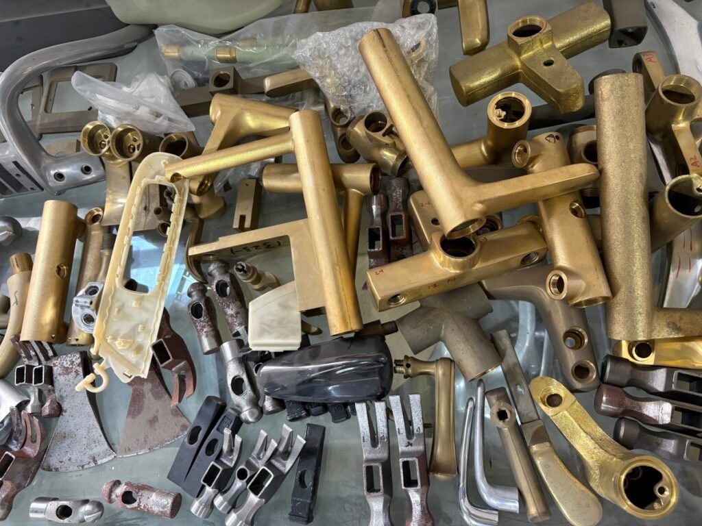 Metal parts suitable for robotic polishing automation