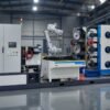 Robotic polishing cell configured for metal component finishing