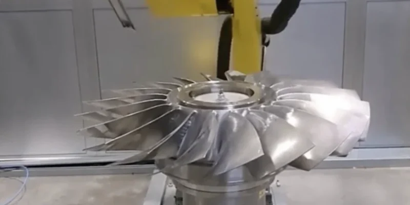 Automated Polishing In Aerospeace Aerospace Compressor Blisk Grinding